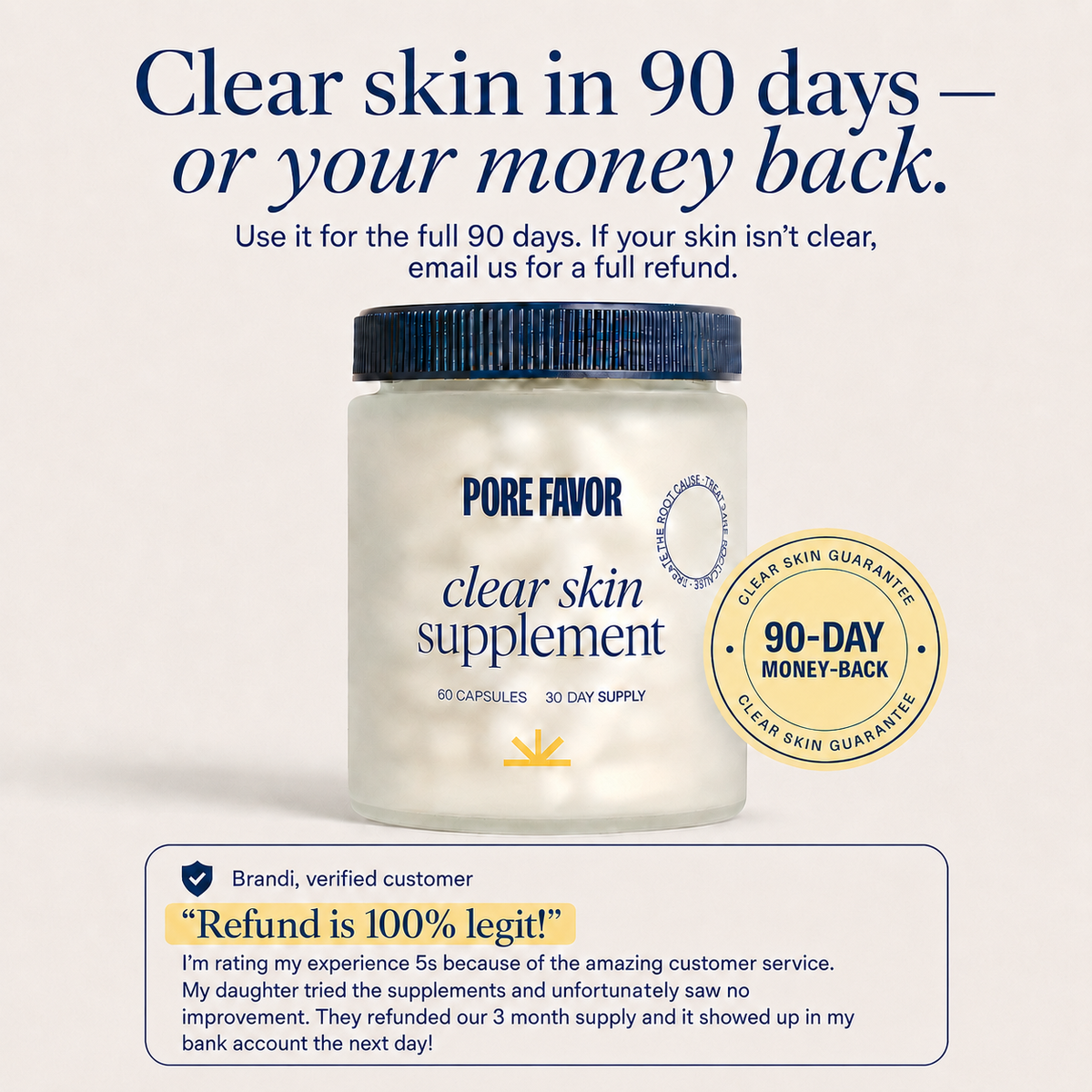 Clear Skin Supplement